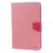 Korean Mercury Fancy Diary Wallet Case for Apple iPad mini 4 Pink