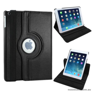 360 Degree Rotary Flip Case for iPad Air - Black