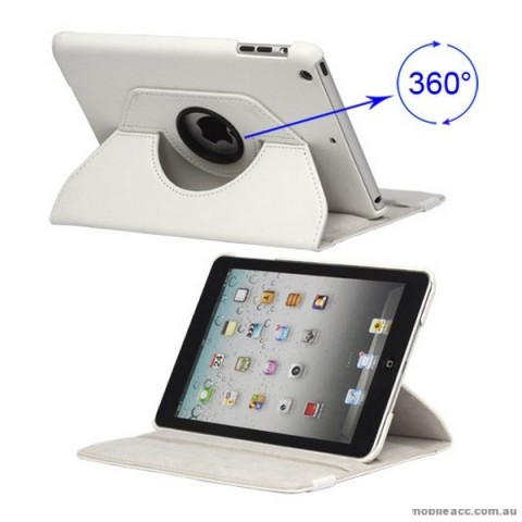 360 Degree Rotating Case for iPad mini / iPad mini 4 White