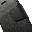 iPhone 6/6S Korean Mercury Sonata Diary Wallet Case - Black