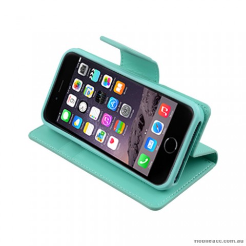 iPhone 6/6S Korean Mercury Sonata Diary Wallet Case - Green