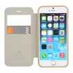 Korean WOW Window View Flip Cover for iPhone 6/6S - Gold
