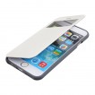 Korean WOW Window View Flip Cover for iPhone 6/6S - White