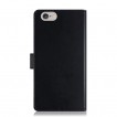Mercury Blue Moon Diary Wallet Case for iPhone 6 Plus / 6S Plus Black