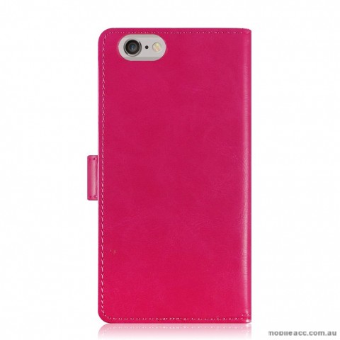 Mercury Blue Moon Diary Wallet Case for iPhone 6 / 6S Hot Pink
