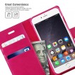 Mercury Blue Moon Diary Wallet Case for iPhone 6 Plus / 6S Plus Hot Pink