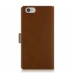 Mercury Blue Moon Diary Wallet Case for iPhone 6 Plus / 6S Plus Brown