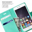 Mercury Blue Moon Diary Wallet Case for iPhone 6 / 6S Mint