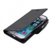 Korean Mercury Wallet Case for iPhone 6+/6S+  Black