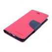 Korean Mercury Wallet Case for iPhone 6+/6S+ - Hot Pink