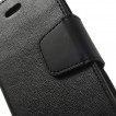 Korean Mercury Sonata Diary Wallet Case for iPhone 6+/6S+ - Black