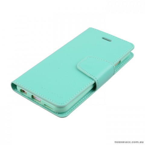 Korean Mercury Sonata Diary Wallet Case for iPhone 6+/6S+- Green