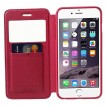 Roar Wallet Case Cover for iPhone 6+/6S+  Hot Pink
