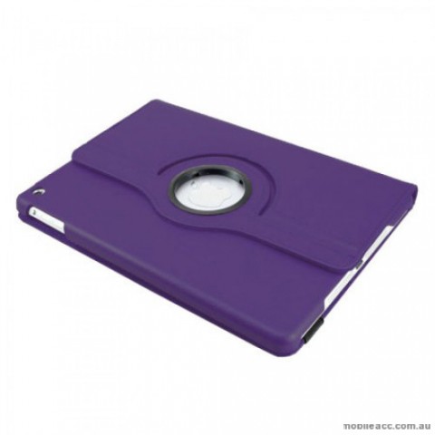 360 Degree Rotary Flip Case for iPad Mini 3 - Purple
