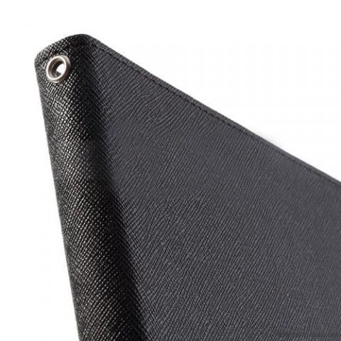 Korean Mercury Fancy Diary Wallet Case for Apple iPad mini 4 Black