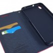 Korean Mercury Fancy Diary Wallet Case for HTC Desire 816 - Hot Pink