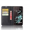 Mooncase Stand Wallet Case For HTC U Ultra Black