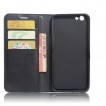 Mooncase Stand Wallet Case for Oppo A77 - Black 