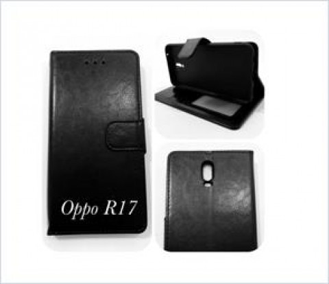 Wallet Case For oppo  R17 BLK