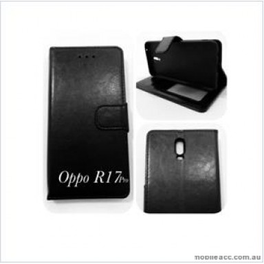 Wallet Case For oppo  R17 Pro BLK
