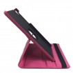 360 Degree Rotating Case for Apple iPad Pro 9.7 inch Hot PInk + SP