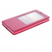 Huawei Ascend Mate 7 Window View Flip Cover - Hot Pink