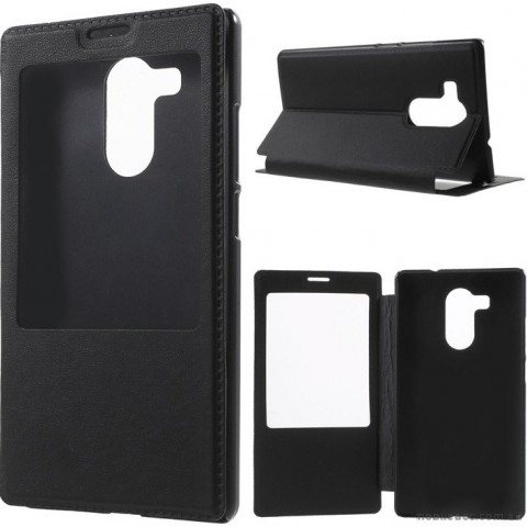 Flip Cover Case for Huawei Mate 8 Black