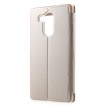 Flip Cover Case for Huawei Mate 8 Gold