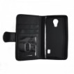 Mooncase Stand Wallet Case for Huawei Y635 Black