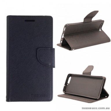 Mooncase Stand Wallet Case For Huawei P10 Black