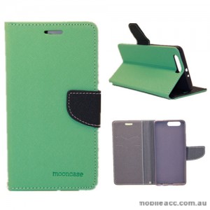 Mooncase Stand Wallet Case For Huawei P10 Plus Mint