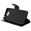 Mooncase Stand Wallet Case For Huawei Y5 2017 - Black