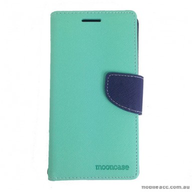 Universal Fancy Diary Stand Wallet Case Size 5 - Mint