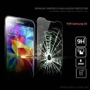 Premium Tempered Glass Screen Protector for Samsung Galaxy S5