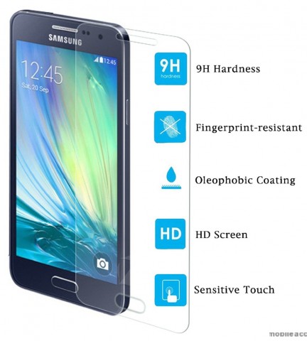 Tempered Glass Screen Protector for Samsung Galaxy A3