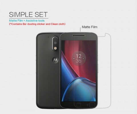 Matte Plastic Screen Protector For Motorola Moto G4 Plus 
