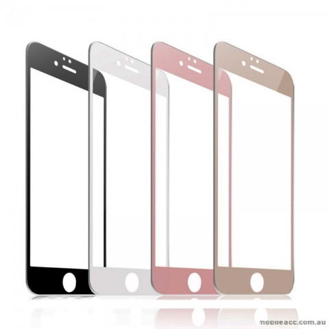 Frame Tempered Glass Screen Protector for iPhone 6 Plus/ 6S Plus Rose Gold
