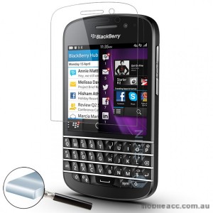 Premium Tempered Glass Screen Protector For BlackBerry Q10