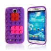 Removable Bricks Silicone Case for Samsung Galaxy S4 IV i9500