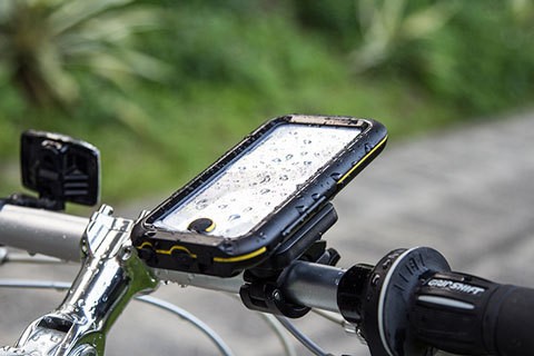 Water Proof Resistant Bike Motorbike Mount for Apple iPhone 5/5S/SE / 5C × 2