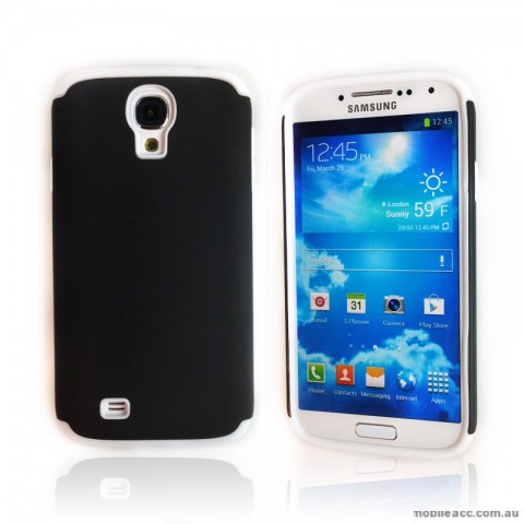 Silicone in Hard Back Case for Samsung Galaxy S4 i9500 - White