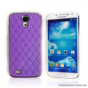 Star Diamond Case for Samsung Galaxy S4 i9500 - Purple