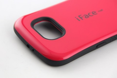Samsung Galaxy S6 iFace Anti-Shock Case Cover - Rose