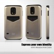 Korean Mercury iPocket Card Bumper Case for Samsung Galaxy S6 - Gold
