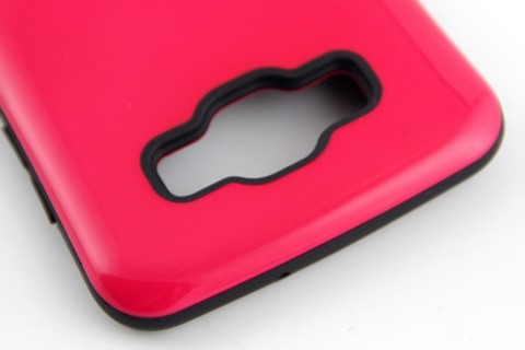 Samsung Galaxy A3 iFace Anti-Shock Case Cover - Hot Pink