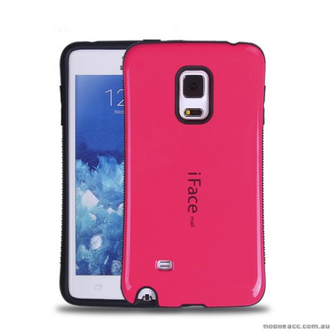 Samsung Galaxy Note Edge iFace Anti-Shock Case Cover - Hot Pink