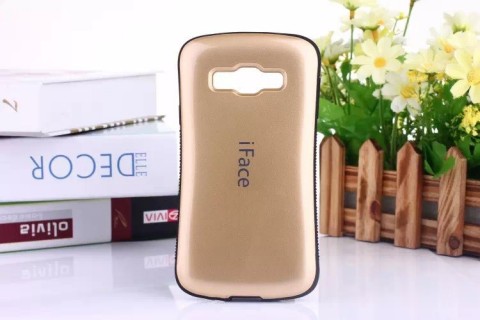 iFace Anti-Shock Case For Samsung Galaxy J1 2016 - Gold