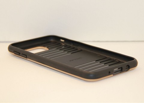Rugged Shockproof Tough Back Case For Samsung Galaxy J5 Prime - Gold
