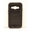 Rugged Shockproof Tough Case Cover For Samsung Galaxy J1 Mini Prime - Black