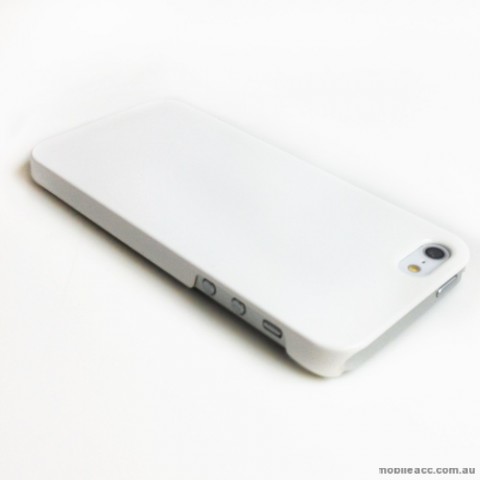 UV Back Case for Apple iPhone 5/5S/SE - White